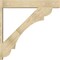 Ekena Millwork Olympic Block Rough Sawn Outlooker, Douglas Fir, 8"W x 48"D x 48"H OUT08X48X48OLY05RDF - alternate 4